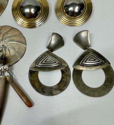 Vintage earrings lot of 4 sets