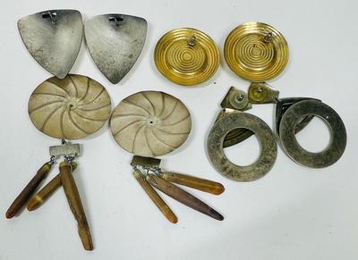 Vintage earrings lot of 4 sets