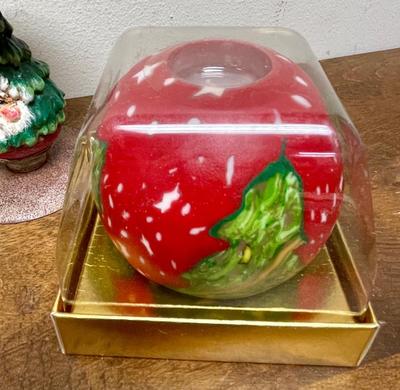 Vintage Christmas candle lot