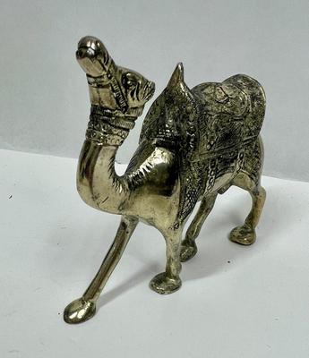 Camel, Silver Plated, very Heavy Figurine or Statue