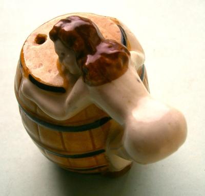 Vintage Risque Naked Woman Salt Shaker