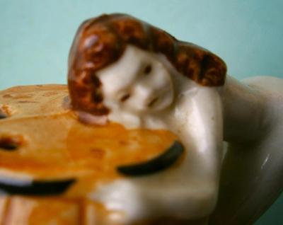 Vintage Risque Naked Woman Salt Shaker