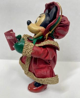 Minnie Mouse Christmas Caroler Ornament The Walt Disney Company World Kurt Adler Santa's World