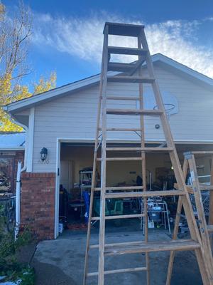 10’ & 6’ SEARS WOODEN TYPE 1 LADDERS