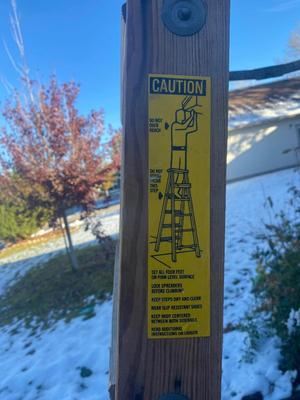 10’ & 6’ SEARS WOODEN TYPE 1 LADDERS