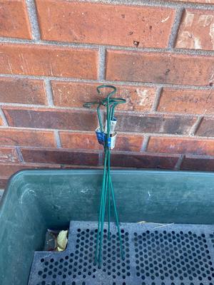 NEAT LITTLE GARDEN KIT PLANTER BOX WITH COVER, PLANTERS, YARD HAND TOOLS, SPRINKLER AND MORE!