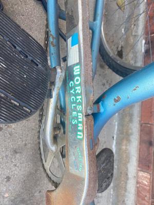 WORKSMAN ADULT SIZE TRICYCLE WITH EXTRAS