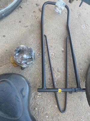 WORKSMAN ADULT SIZE TRICYCLE WITH EXTRAS