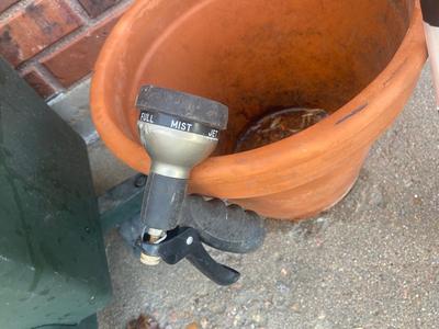 PATIO GARDEN BOX, PLANTERS, SPRINKLERS AND MORE