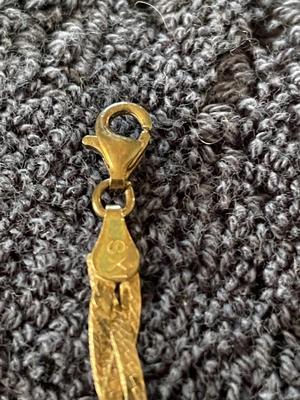 STERLING SILVER NECKLACE, STERLING PENDENT