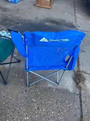 OUTDOOR CHAIRS AND FISHING ITEMS