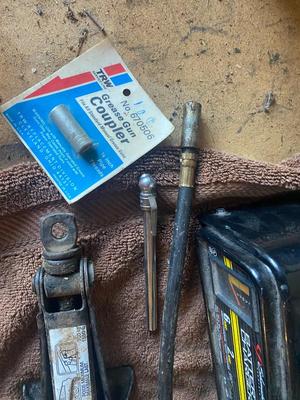 LIGHTLY USED SCHUMACHER BATTERY CHARGER, BRAND NEW ROTOR (SEE DESC) AND OTHER AUTOMOTIVE MAINTENANCE TOOLS