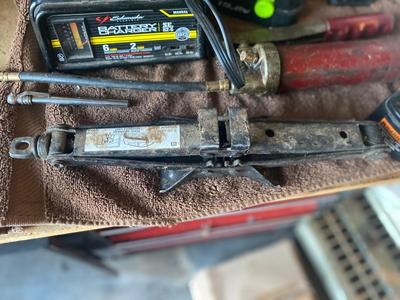 LIGHTLY USED SCHUMACHER BATTERY CHARGER, BRAND NEW ROTOR (SEE DESC) AND OTHER AUTOMOTIVE MAINTENANCE TOOLS