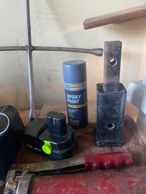 LIGHTLY USED SCHUMACHER BATTERY CHARGER, BRAND NEW ROTOR (SEE DESC) AND OTHER AUTOMOTIVE MAINTENANCE TOOLS