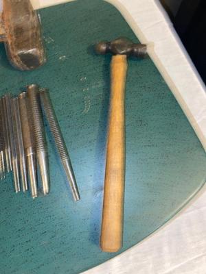 VARIETY OF PUNCHES WITH HAMMERS