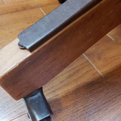 Wooden Desk W/ Vintage Desk Chair (LR-KD)