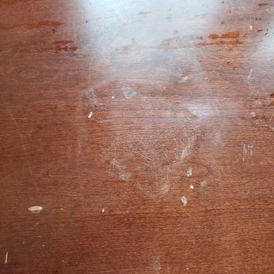 Wooden Desk W/ Vintage Desk Chair (LR-KD)