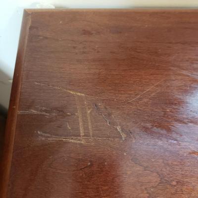 Wooden Desk W/ Vintage Desk Chair (LR-KD)