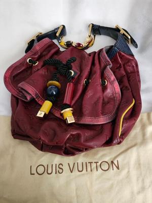 Louis Vuitton Epices Kalahari PM Red Handle Bag