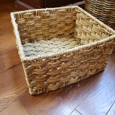 Nine Woven Storage Baskets (LR-KD)