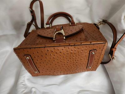 Dooney & Bourke Ostrich NAOMI Satchel