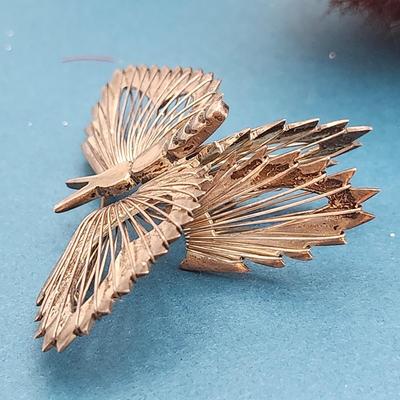 Sterling 3D Butterfly Brooch
