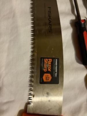 TREE SAW, HAMMERS, and HAND TOOLS