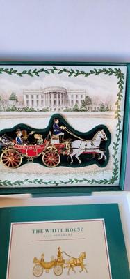 Lot 472 The White House Historical Association Christmas Ornament Collection