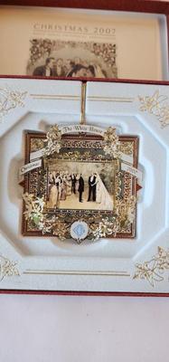 Lot 472 The White House Historical Association Christmas Ornament Collection