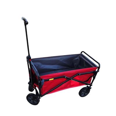 Lot 474 Red Folding Canvas Wagon