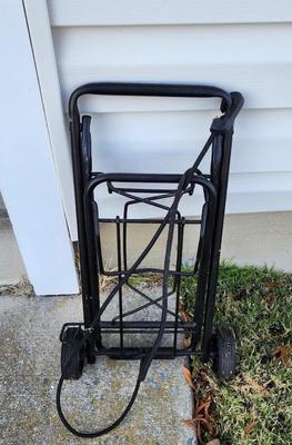 Lot 475 Artist Stool, Art Holder and Small Cart Lot
