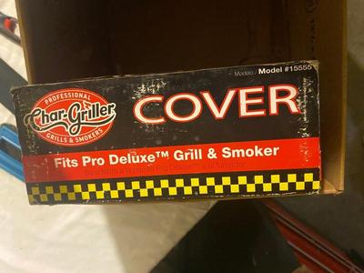 MACHETE, GRILL COVER, COOKING RACK, SCRUBBER & LIGHTER