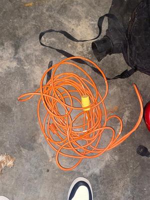 LITTLE HAND TRUCK, SMALL SHOP-VAC, CRAFTSMAN LEAF BLOWER, EXTENSION CORD