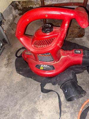 LITTLE HAND TRUCK, SMALL SHOP-VAC, CRAFTSMAN LEAF BLOWER, EXTENSION CORD