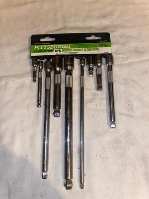 PITTSBURGH WOBBLE EXTENSIONS 1/4”-1/2”-3/8” DRIVE
