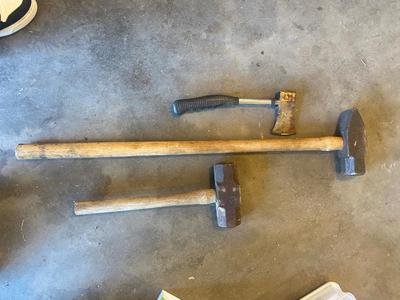 2 SLEDGEHAMMER’S And A HATCHET