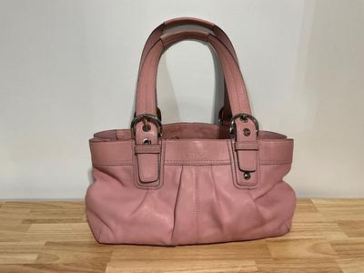 Pink Coach Purse