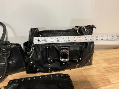 Set of 3 Black Purses