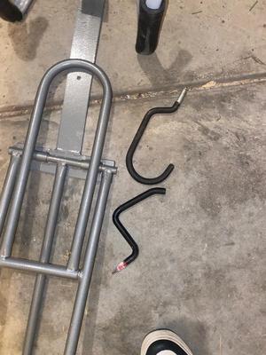 WALL RACKS FOR GARAGE 2 for BIKES & OTHER HANDY HOOKS