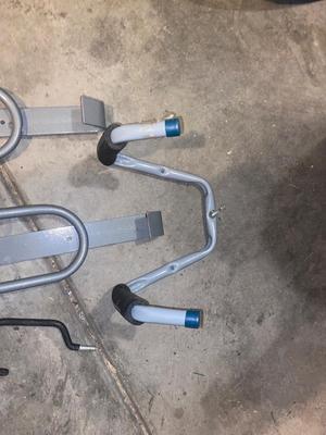 WALL RACKS FOR GARAGE 2 for BIKES & OTHER HANDY HOOKS