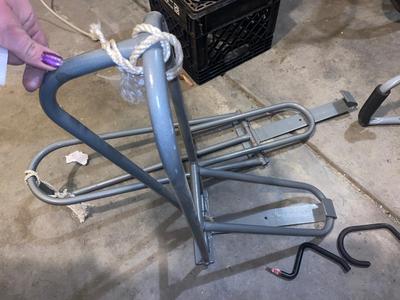 WALL RACKS FOR GARAGE 2 for BIKES & OTHER HANDY HOOKS