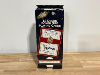 12 Decks of playing cards