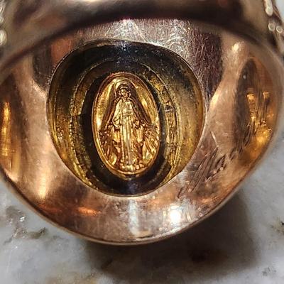 1962 Baltimore Seton High School Ring 10K Gold