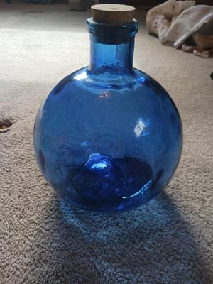 BLUE BOTTLE MADE IN SPAIN
