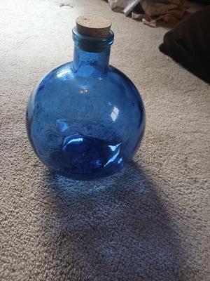 BLUE BOTTLE MADE IN SPAIN