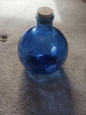 BLUE BOTTLE MADE IN SPAIN