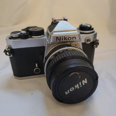 Nikon FE W/52mm Lens, Canon Rebel 2000 W/EF 28-80mm Lens and More (UB-KD)