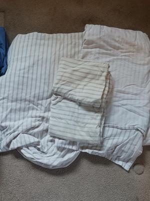 THREE SETS OF QUEEN BED SHEETS