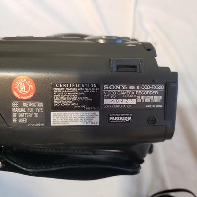 Sony Video Camera Recorder and Canon ZR200 with Accessories (UB-KD)