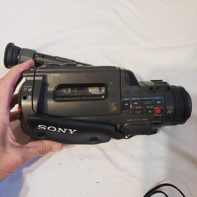 Sony Video Camera Recorder and Canon ZR200 with Accessories (UB-KD)
